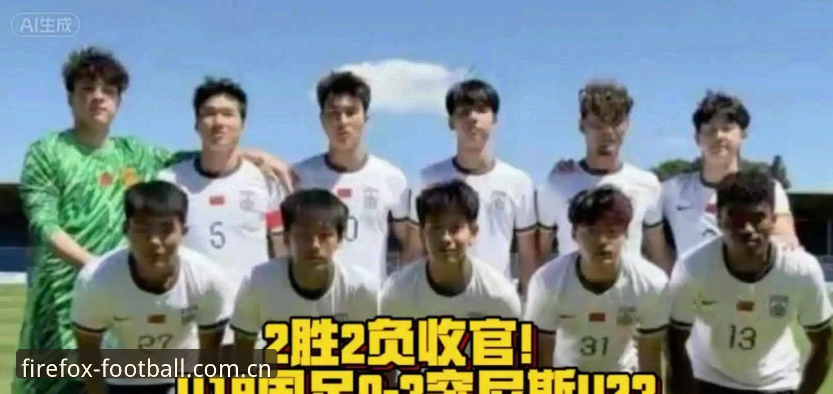 U19国足0-3突尼斯出局，土伦杯表现深度解析——从火狐体育直播看年轻球员的技术短板与未来之路