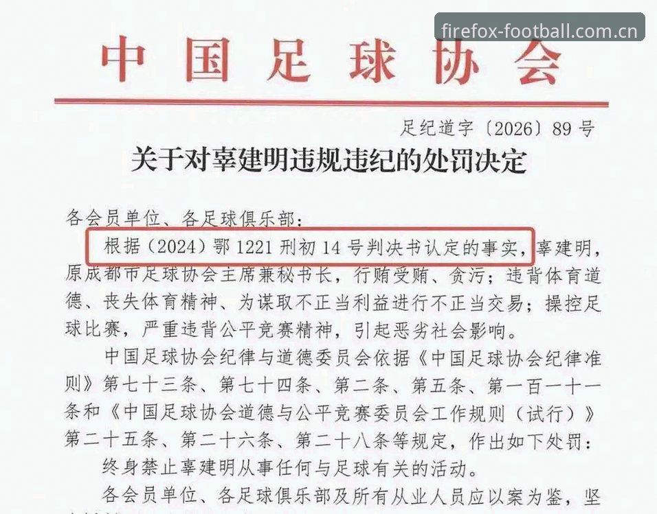 中国足协第三批禁足名单深度解析：行业生态重构的信号与启示